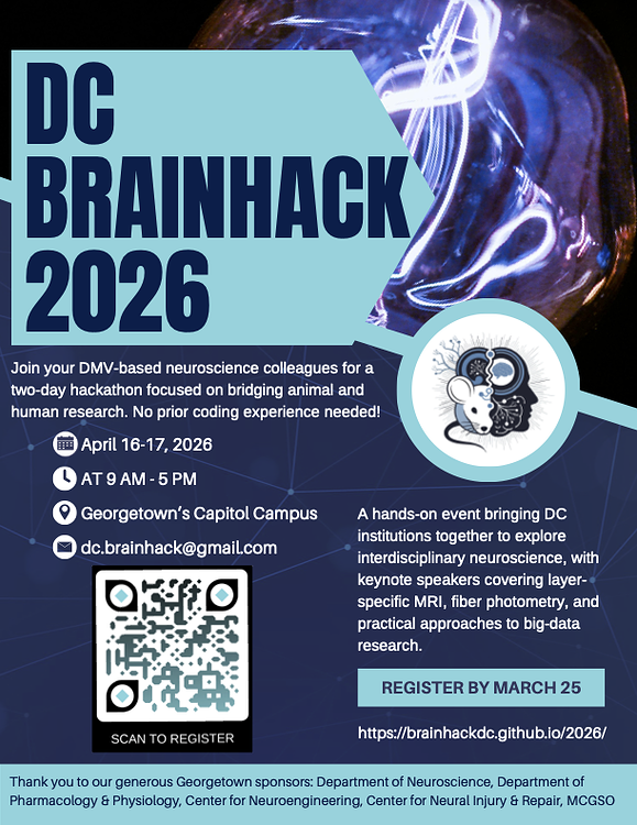 Brainhack DC, April 16-17 2026 - Announcements - Neurostars