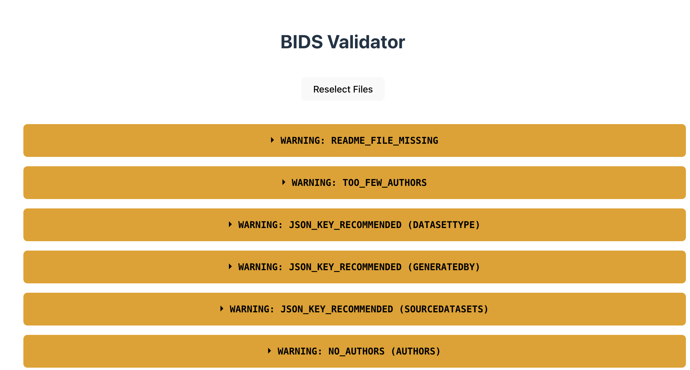 BIDS validator 1.14.6 not working on OASIS-3 - Software Support ...